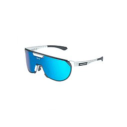 SCICON AEROTRAIL WHITE SUNGLASSES (LENTE AZUL MULTIESPELHO)