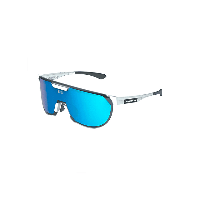 SCICON AEROTRAIL WHITE SUNGLASSES (LENTE AZUL MULTIESPELHO)
