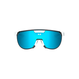 SCICON AEROTRAIL WHITE SUNGLASSES (LENTE AZUL MULTIESPELHO)