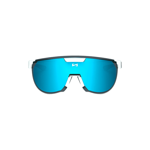SCICON AEROTRAIL WHITE SUNGLASSES (LENTE AZUL MULTIESPELHO)
