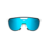 SCICON AEROTRAIL WHITE SUNGLASSES (LENTE AZUL MULTIESPELHO)