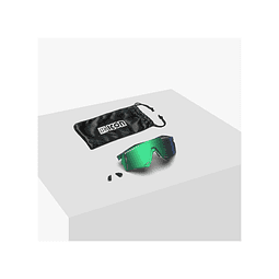 ÓCULOS DE SOL SCICON AEROSTORM (LENTE VERDE MULTIESPELHO)