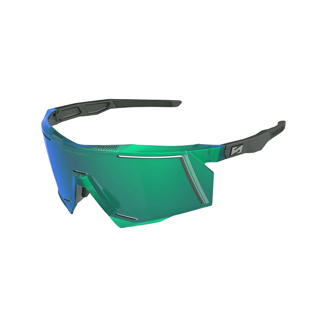 ÓCULOS DE SOL SCICON AEROSTORM (LENTE VERDE MULTIESPELHO)