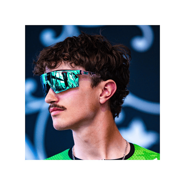 ÓCULOS DE SOL SCICON AEROSTORM (LENTE VERDE MULTIESPELHO)