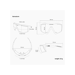 ÓCULOS DE SOL SCICON AEROSTORM (LENTE ROXA MULTIESPELHO)