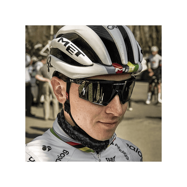 ÓCULOS DE SOL SCICON AEROSTORM (LENTES PRETAS FUMO)