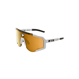 SCICON AEROSCOPE, ÓCULOS DE SOL BRANCOS (LENTE BRONZE MULTIESPELHO)