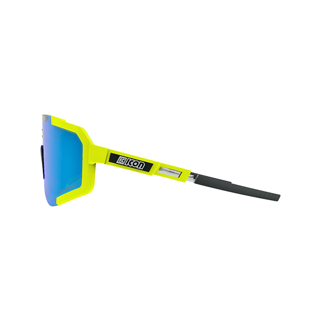 SCICON AEROSCOPE FLUO YELLOW ÓCULOS DE SOL (LENTE AZUL MULTIESPELHO)