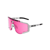 SCICON AEROSCOPE, ÓCULOS DE SOL BRANCOS (LENTE COR-DE-ROSA)