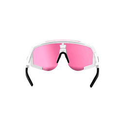 SCICON AEROSCOPE, ÓCULOS DE SOL BRANCOS (LENTE COR-DE-ROSA)