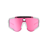 SCICON AEROSCOPE, ÓCULOS DE SOL BRANCOS (LENTE COR-DE-ROSA)