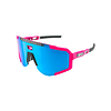 SCICON AEROSCOPE FLUO PINK SUNGLASSES (LENTE AZUL MULTIESPELHO)