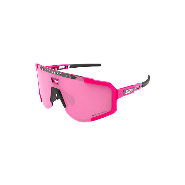 SCICON AEROSCOPE FLUO PINK SUNGLASSES (LENTE AZUL MULTIESPELHO)