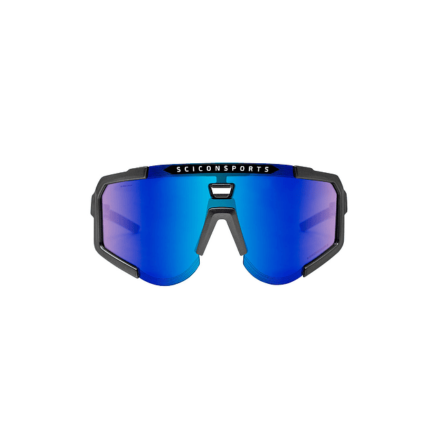 SCICON AEROSCOPE ANTRACITA GRIS ÓCULOS DE SOL (LENTE AZUL MULTIESPELHO)