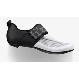 Sapato de Triatlo Fizik Transiro Hydra WHITE-BLACK
