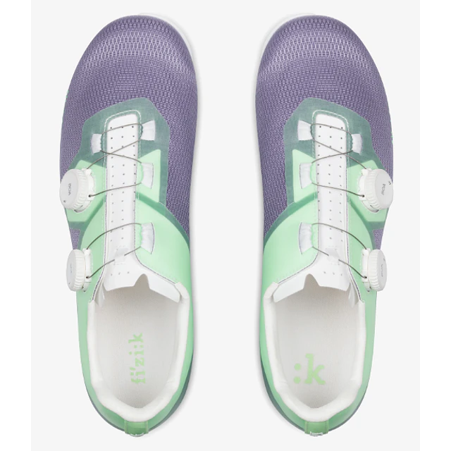 Sapato Estrada Fizik Lyra - LAVENDER-MINT GREEN