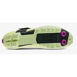 Sapato Gravel Fizik Vento Ferox Carbon - LIME-PURPLE