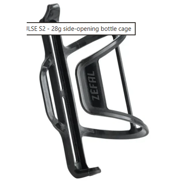 Porta Bidon Zéfal Pulse S2 Esquerdo Carbono
