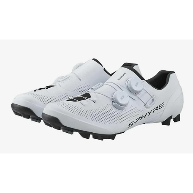 Sapatos de BTT Shimano S-Phyre Brancos Tam. 44
