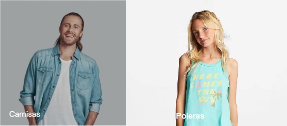 Poleras y camisas