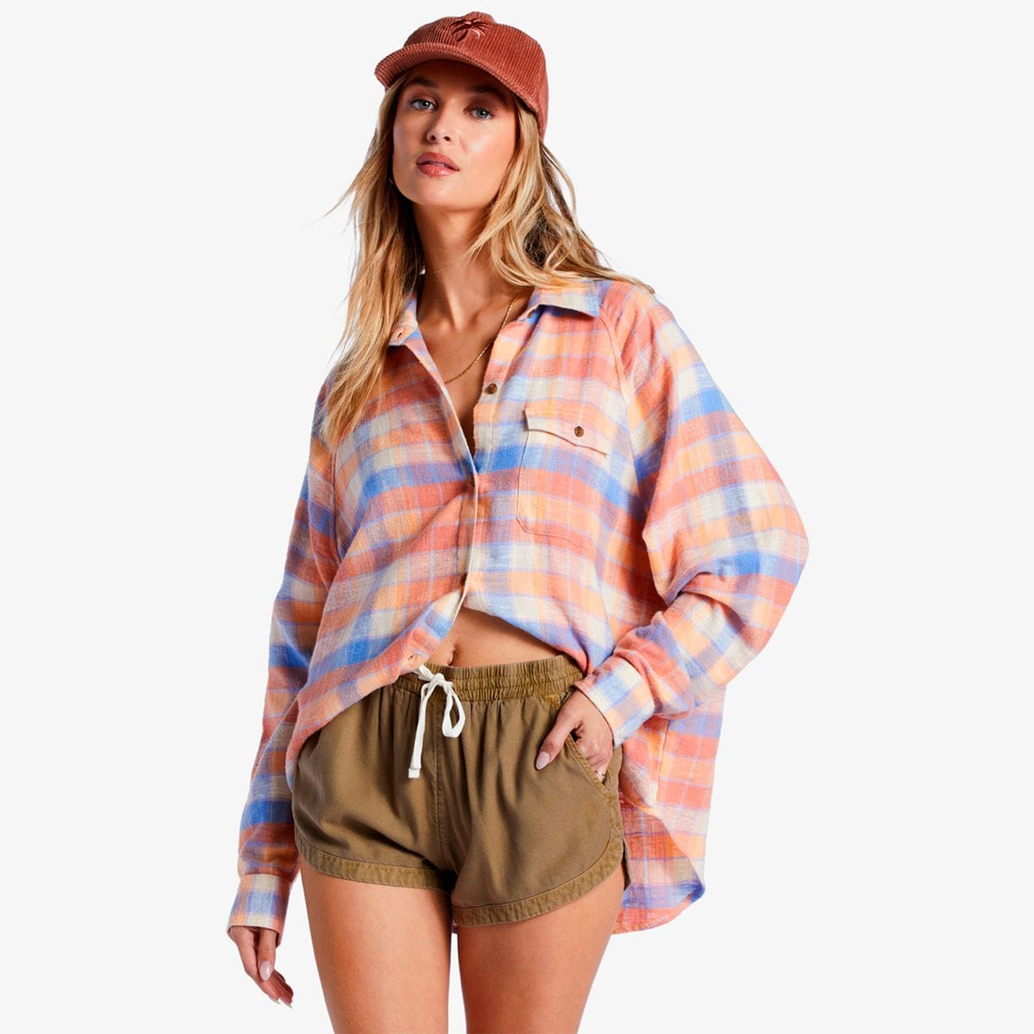 Short Mujer Road Trippin Elastic