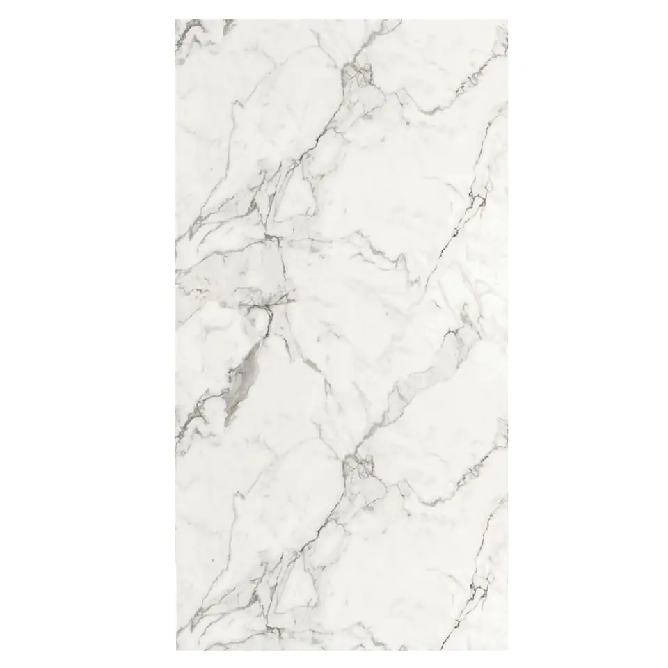 Plancha PVC estilo mármol, White para pared 122 x 244cm 1