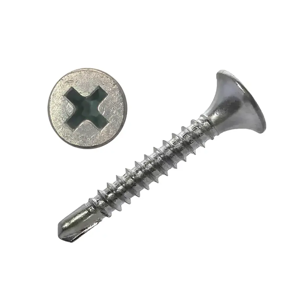 Tornillo Volcanita punta Broca 6 x 1 1/4
