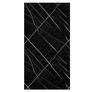 Plancha PVC estilo mármol, Black Line para pared 122 x 244cm