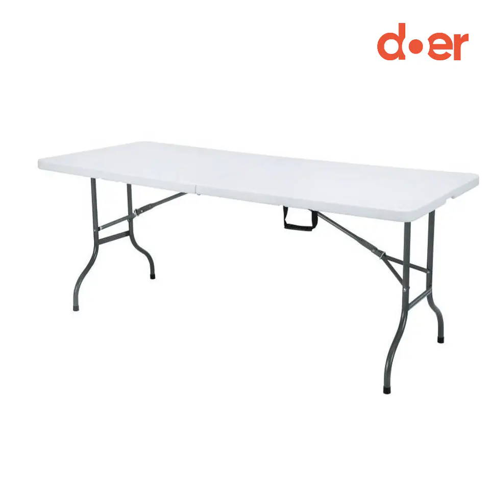 Mesa plegable Foldaway tipo maleta 180x74cms 1