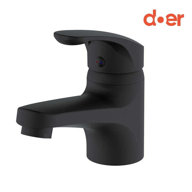 Monomando Lavamanos Caucete Negra 1