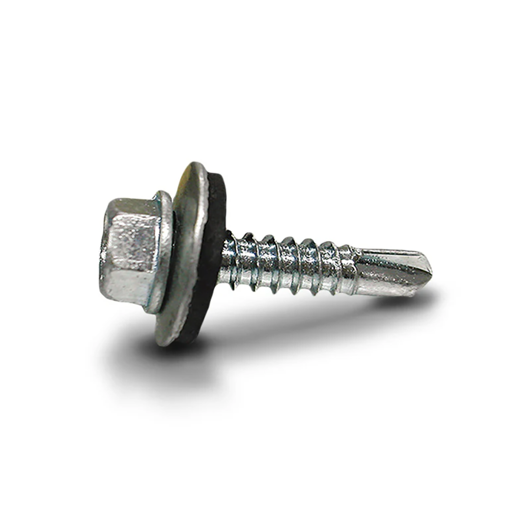 Tornillo Hexagonal punta Broca c/gol 12 x 2 1/2", 1000 unids