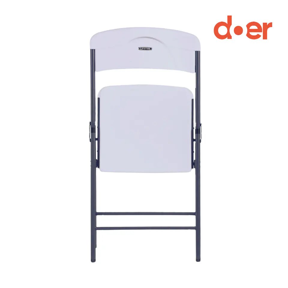 Silla plegable Foldaway blanca 4