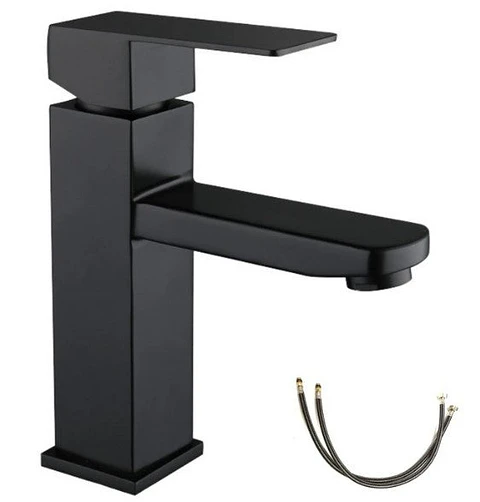 Monomando lavamanos Rufino Negro