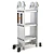 Escalera Black + Decker Articulada 4x3 150Kg