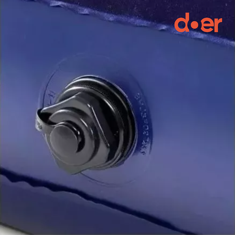 Colchón inflable AirComfort Single 191x73x22 con inflador manual 4