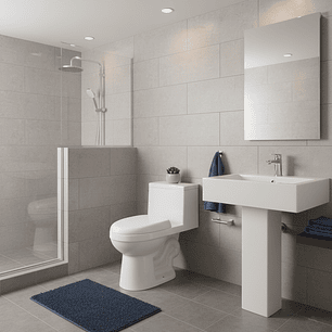 WC One Piece Malargue Doble descarga 4-6 litros Blanco