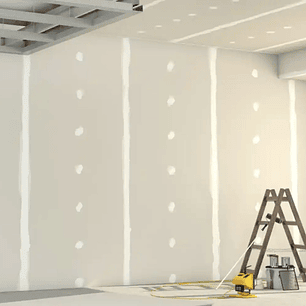 Placa Volcanita Yeso Cartón 10mm, 122x244cm, ST BR Gyplac Romeral