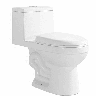 WC One Piece Malargue Doble descarga 4-6 litros Blanco