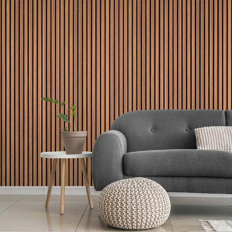 WallPanel PVC Decorativo Cedro Miel, 240x16, 22mm 2
