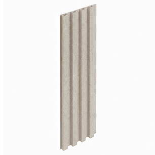 WallPanel PVC Decorativo Gris Patagonia, 240x16, 22mm