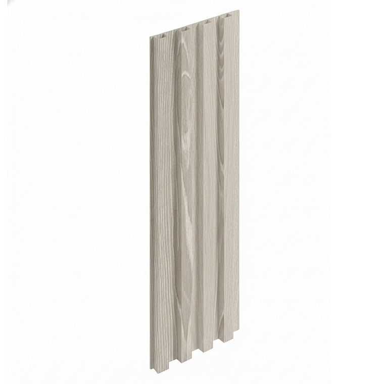 WallPanel PVC Decorativo Gris Ártico, 240x16, 22mm 1