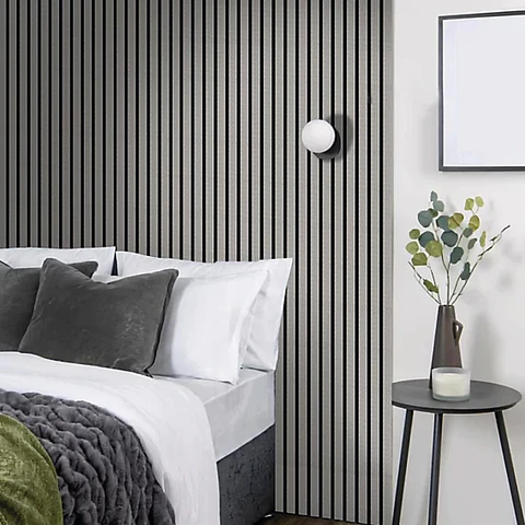 Wall Panel WPC Decorativo Gris Ártico, 240x16, 22mm, Caja 10 Unids.