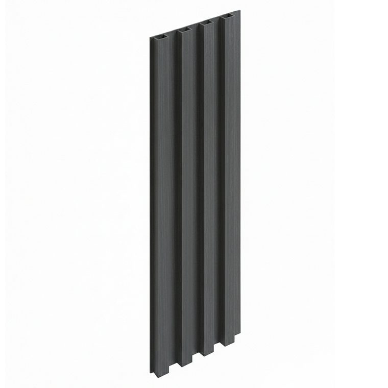 WallPanel PVC Decorativo Negro Onix, 240x16, 22mm 1
