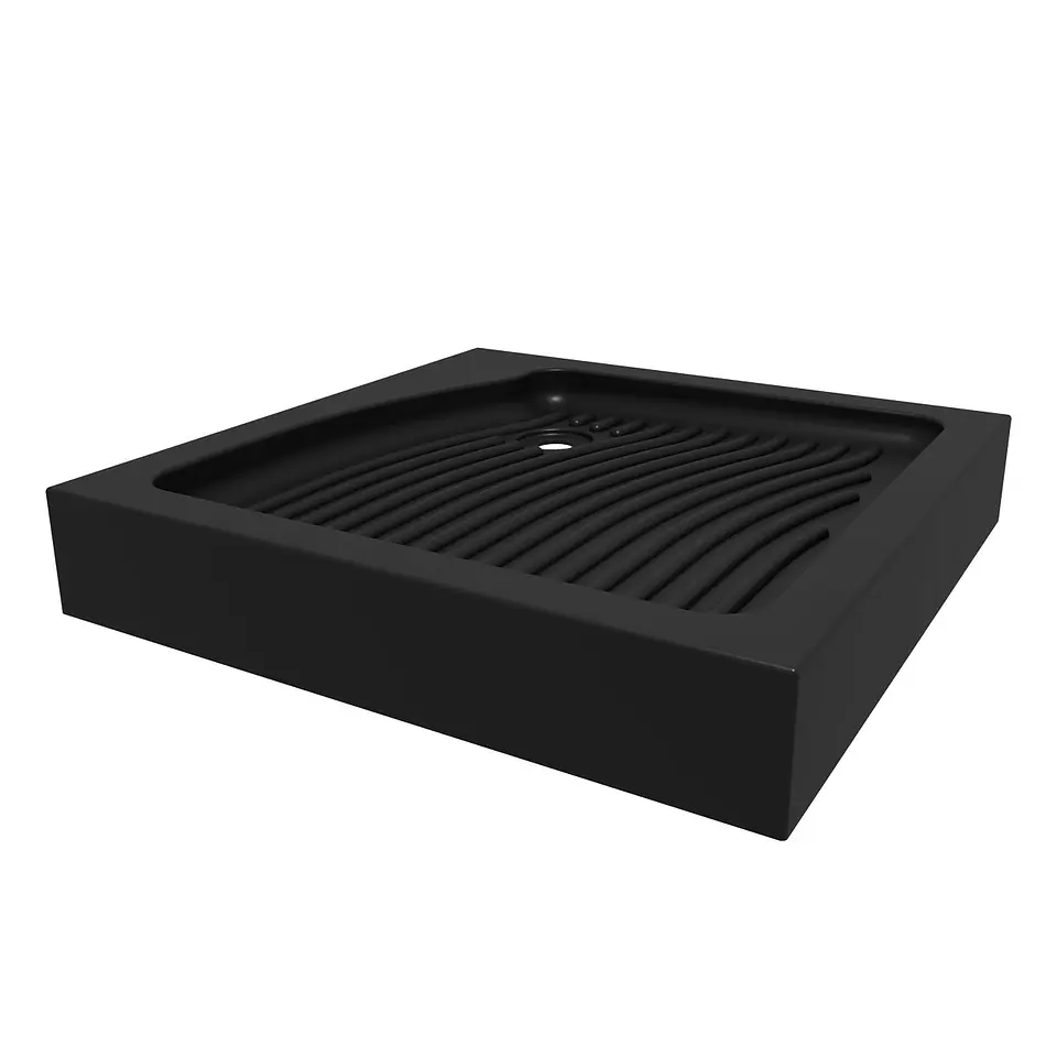 Receptáculo de Ducha 90x90cm Negro 2