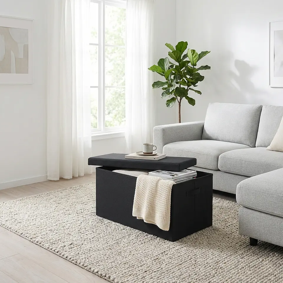 Baúl Organizadora Plegable con Tapa 76X38 cm 5