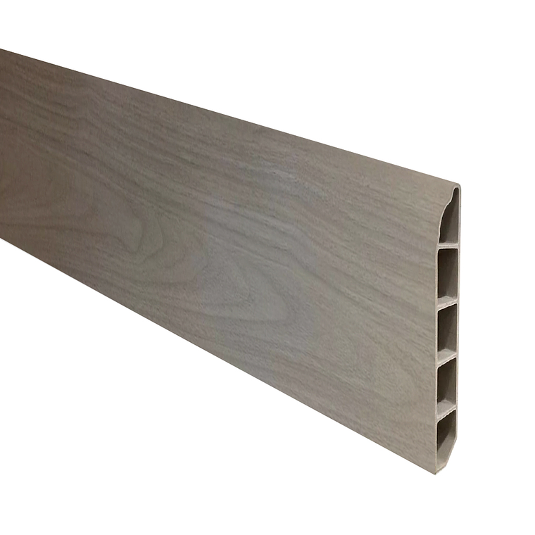 Guardapolvo Piso SPC, Gris Moka, 2,4mt x 6cm, 12mm 1