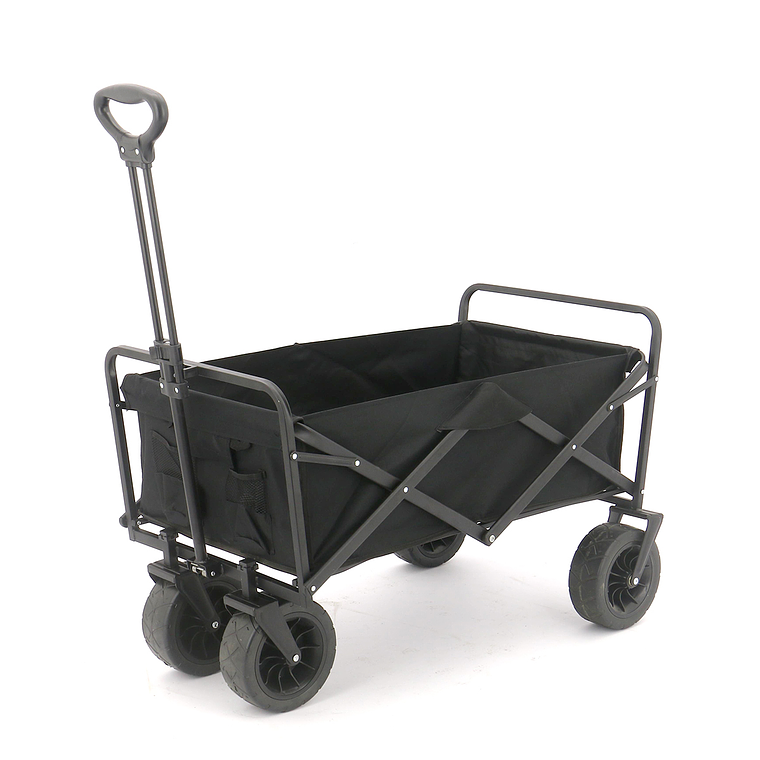 Carro para Compras Plegable Negro 90x58x58cm 1