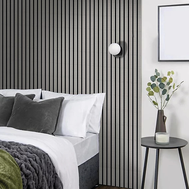 WallPanel WPC Decorativo Gris Ártico, 240x16, 22mm 2