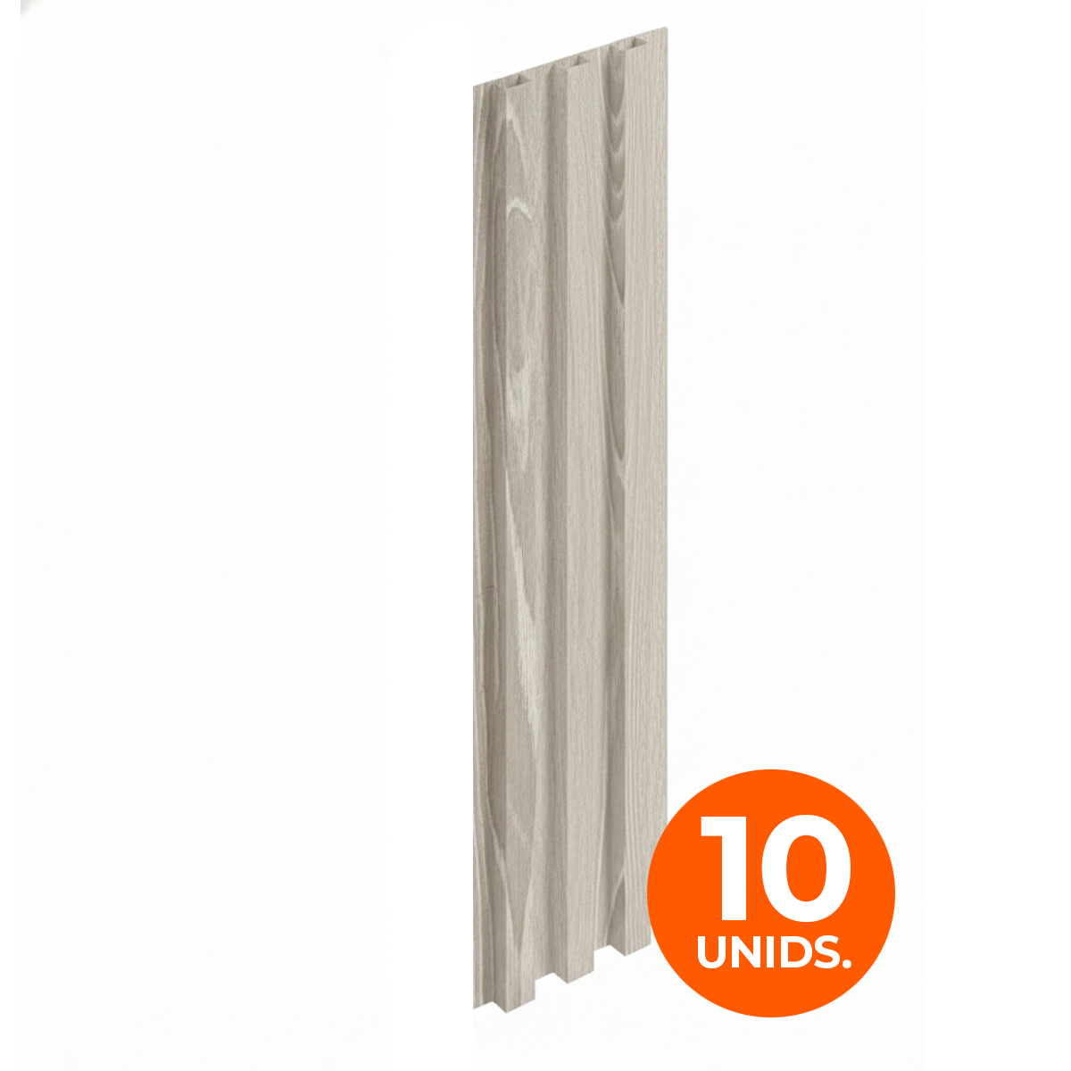 Wall Panel Gris Artico 2da Selección, superficie útil 80% aprox caja 10 Unidades