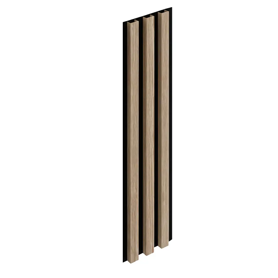 Wall Panel Roble Tostado 2da Selección, superficie útil 80% aprox caja 10 Unidades 1